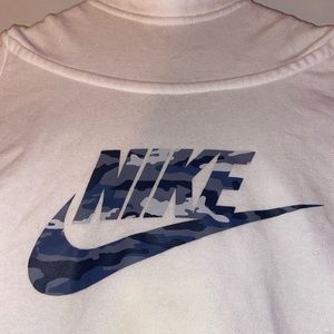 white camo nike hoodie